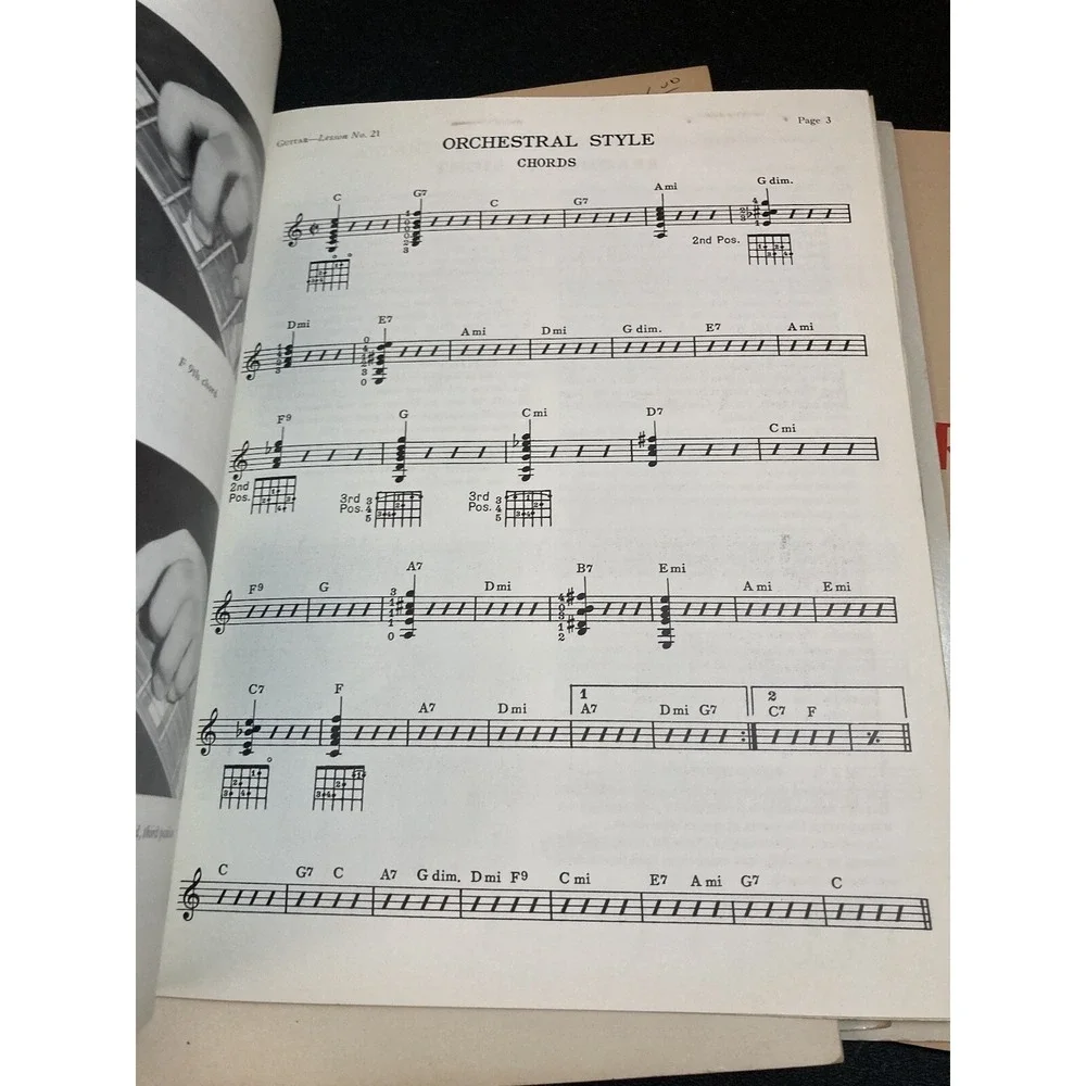 US School Of Music Home Study Guitar Lesson‎ 13-96 Book Learn How To Play Series